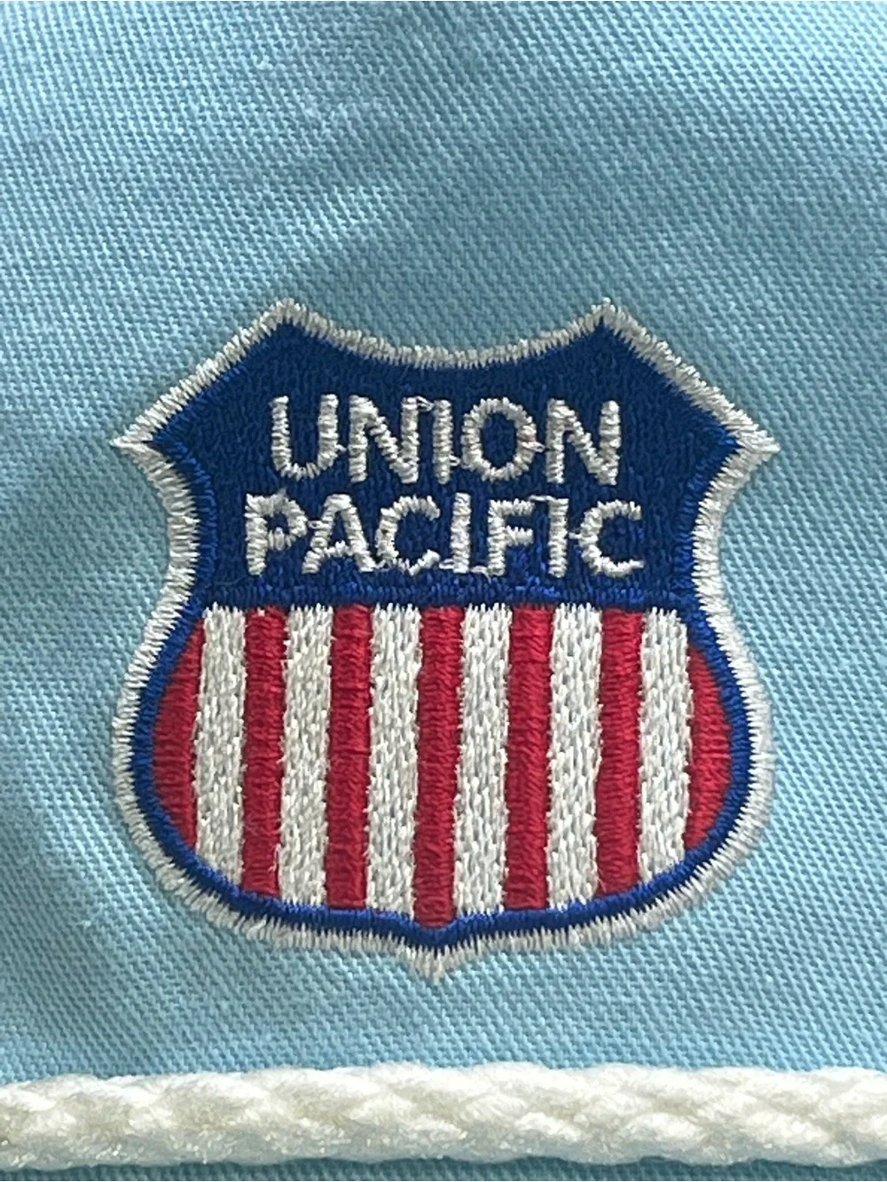 MBA Union Pacific Railroad  Vintage Mesh Snapback Trucker Hat Cap Made In USA